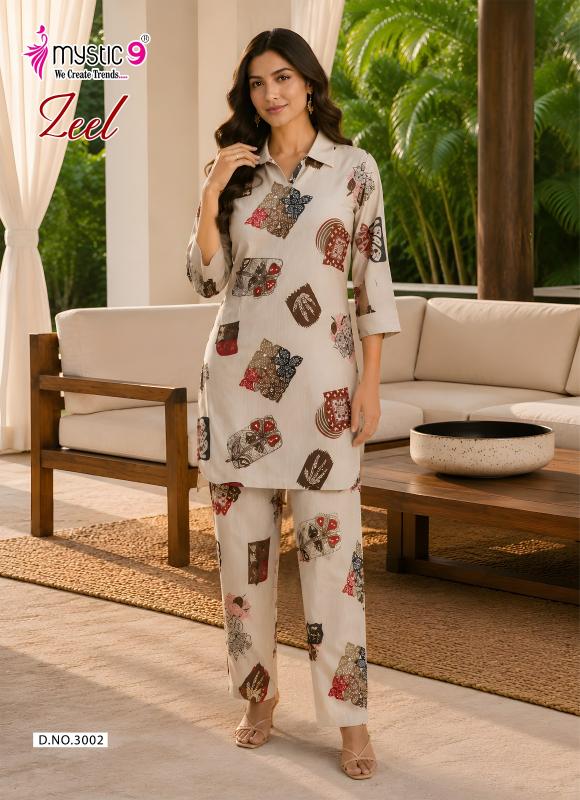 Mystic9 zeel vol 3 coord set wholesale ladies garments